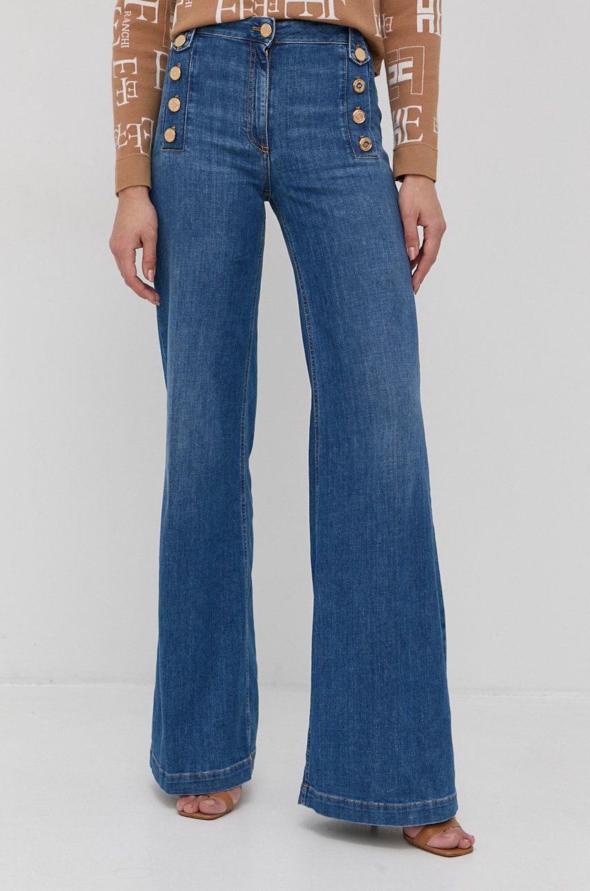 Elisabetta Franchi jeansi femei , high waist