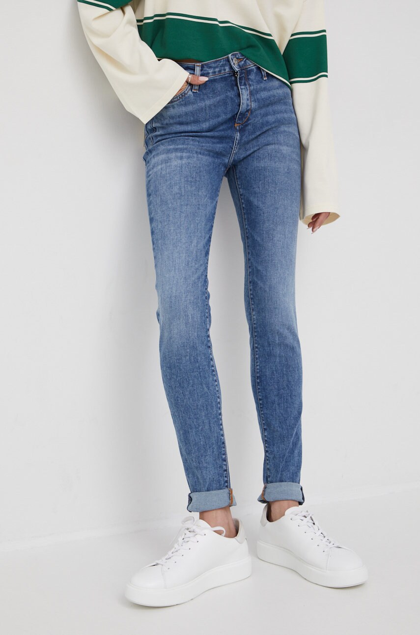 Mustang jeansi june super skinny femei , high waist