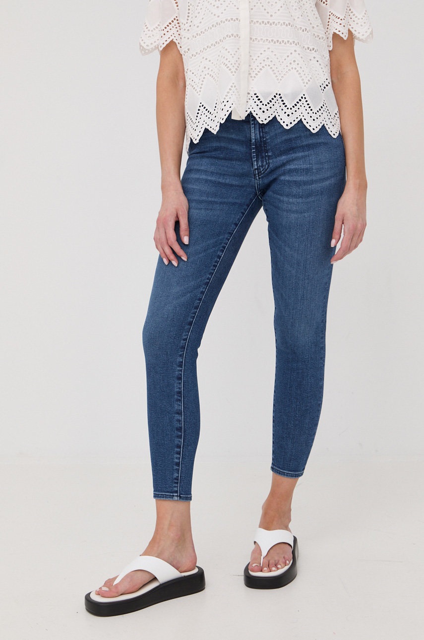 HUGO jeansy damskie medium waist