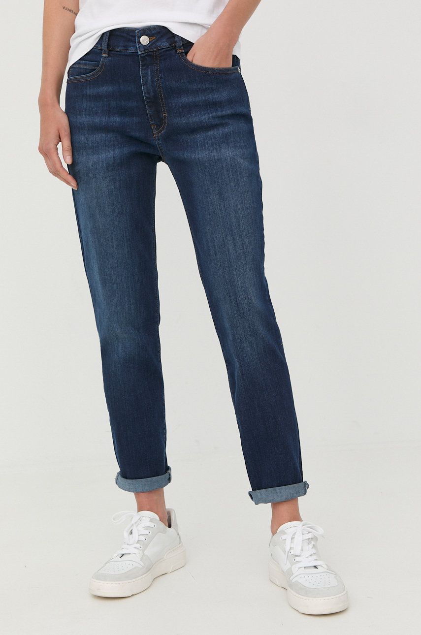 BOSS jeansy damskie medium waist