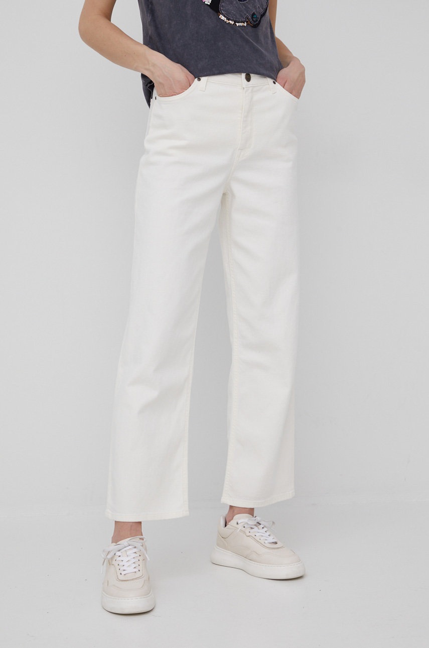 

Джинси Lee Wide Leg Long White жіночі висока посадка