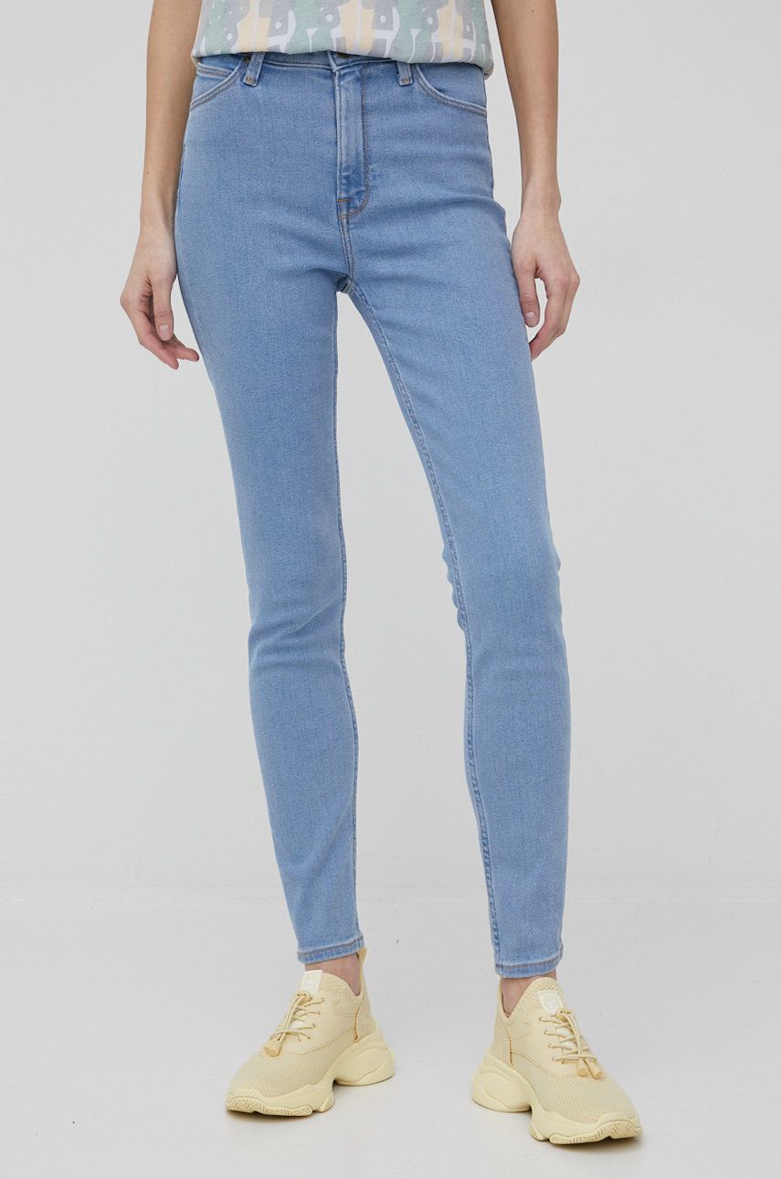 Lee jeansi Ivy Light Ruby femei , high waist answear.ro
