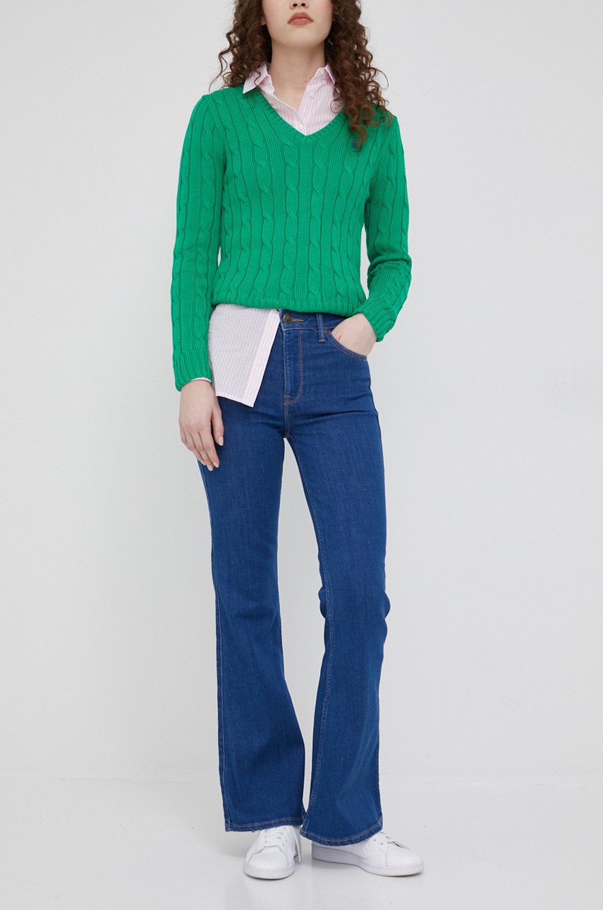 Lee jeansi Breese Dark Zuri femei , high waist answear.ro imagine 2022 13clothing.ro