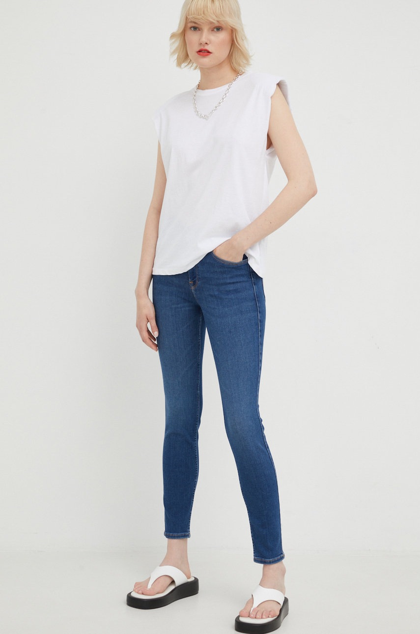 

Джинси Lee Foreverfit Dark Subtle Worn жіночі висока посадка
