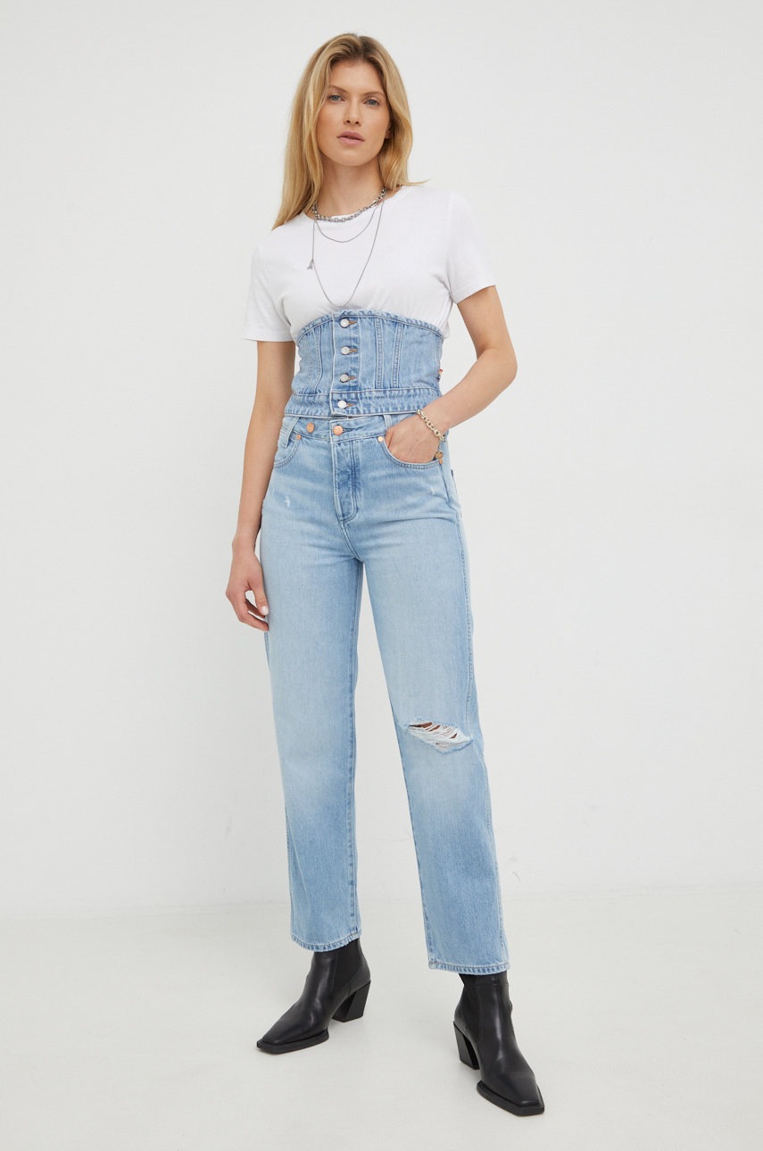 

Джинсы Wrangler Multifit Jean Vintage Days женские высокая посадка