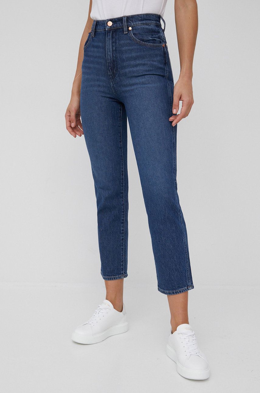 Wrangler jeansi Wild West Night Shift femei , high waist answear imagine noua