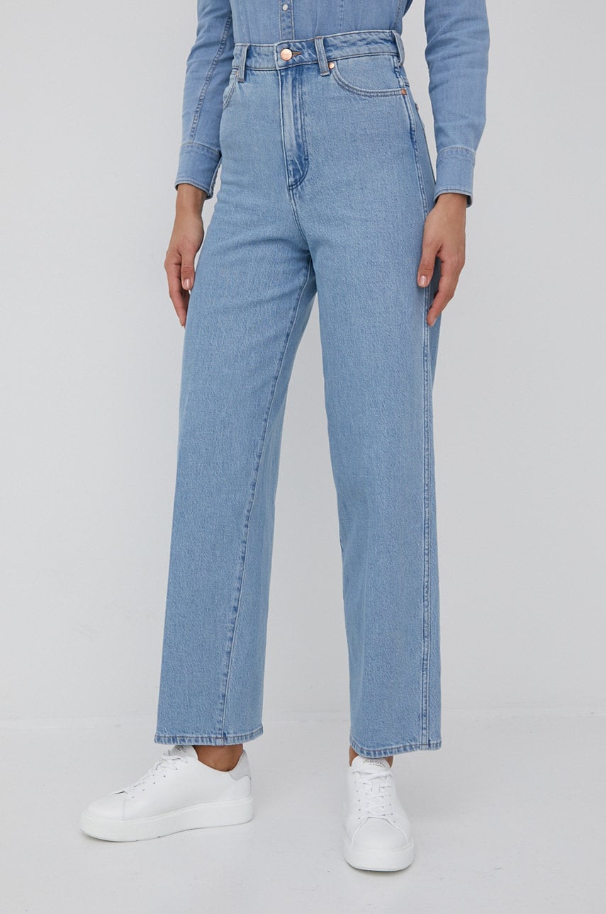 Wrangler jeansi barrel bluestone femei , high waist