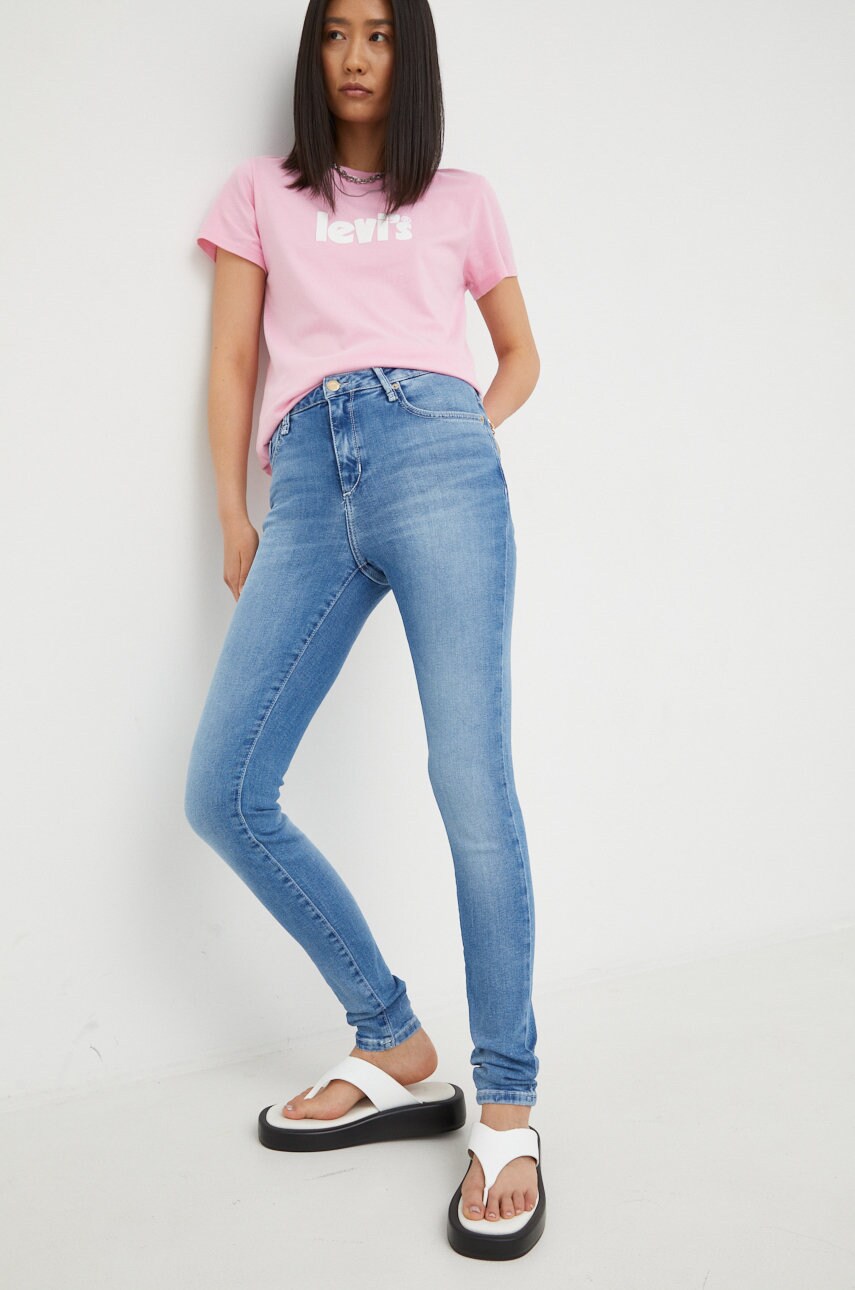 Mustang jeansi mia jeggings femei , high waist