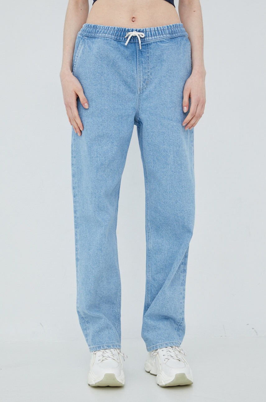 

Дънки Tommy Jeans с висока талия, Син