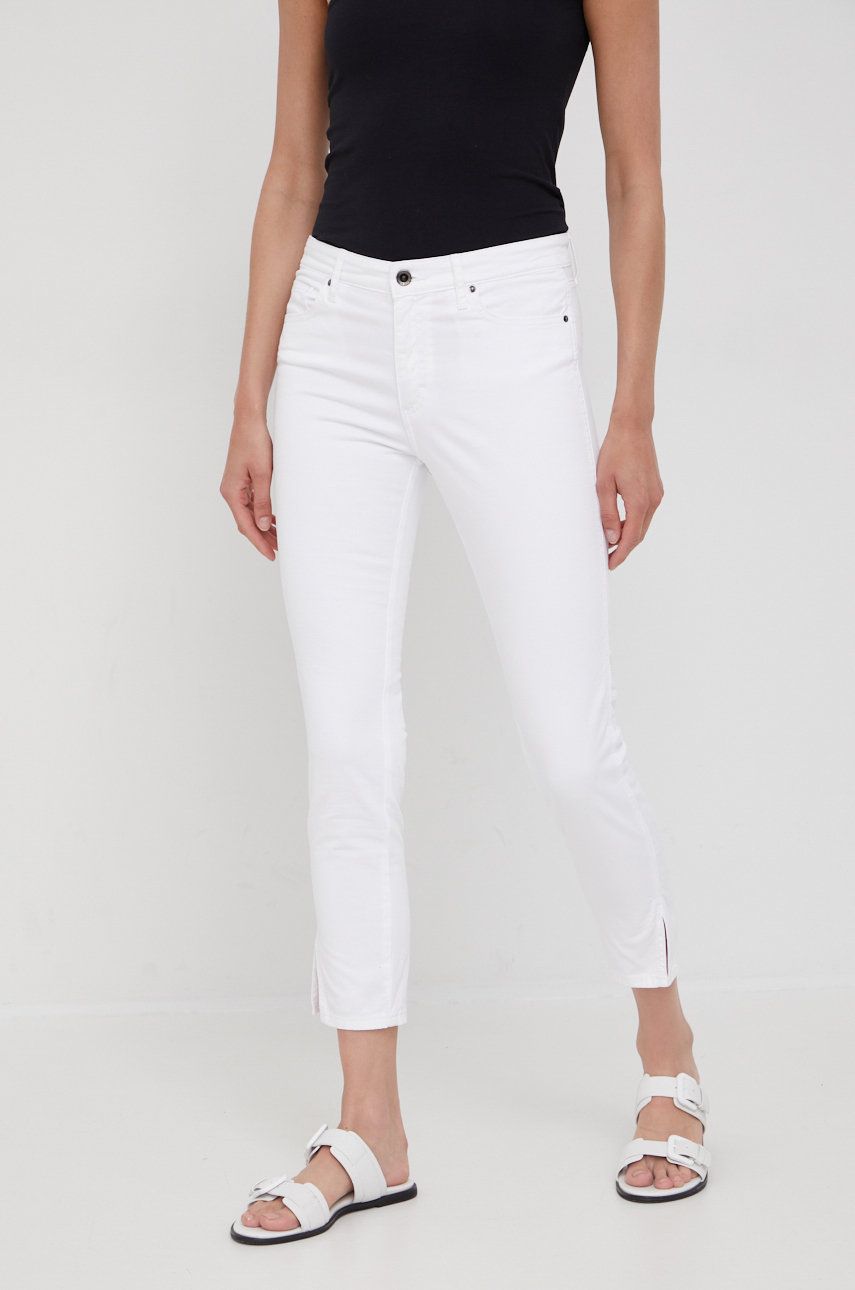 Armani Exchange jeansi femei , medium waist imagine reduceri black friday 2021 answear.ro