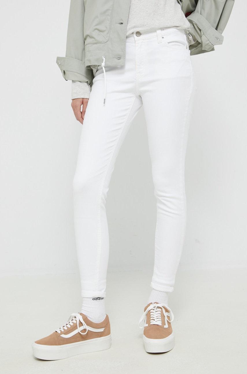 

Дънки Tommy Jeans с висока талия, Бял