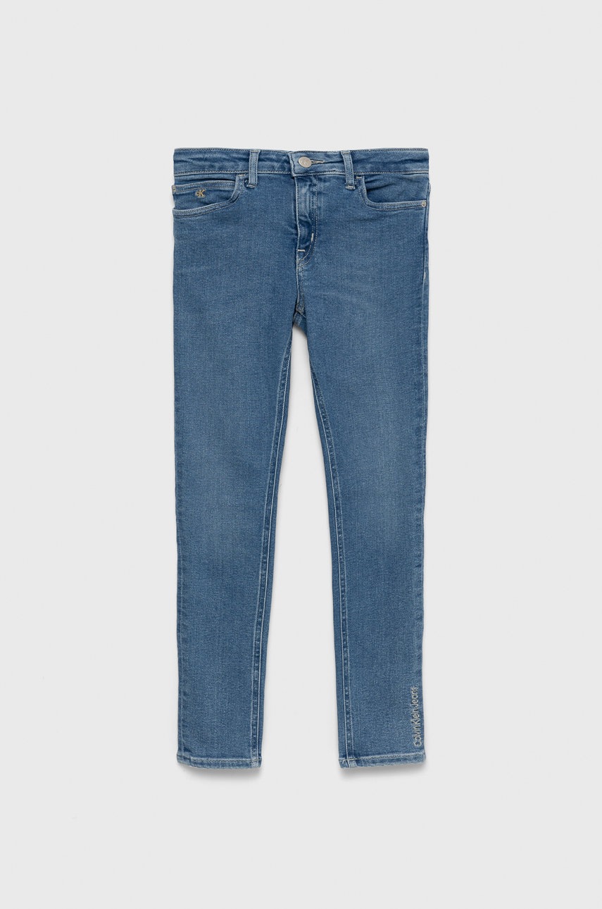 

Детски дънки Calvin Klein Jeans в, Син