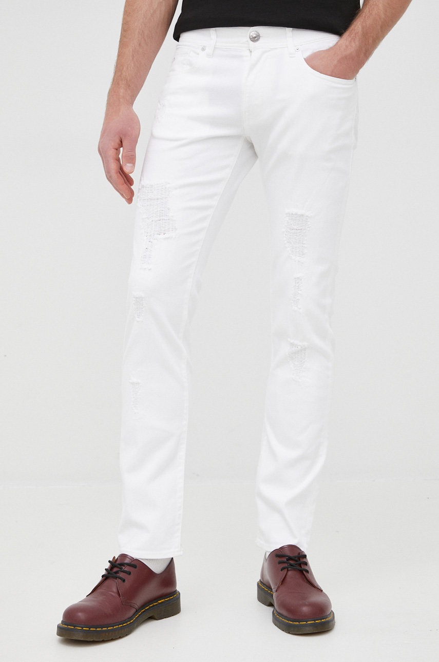 

Дънки Armani Exchange мъжко в, Бял