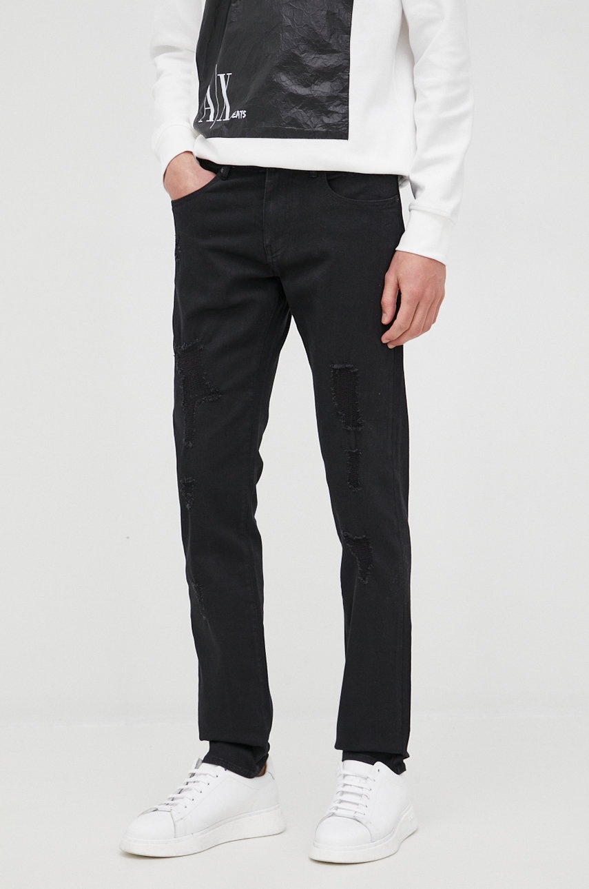 

Дънки Armani Exchange мъжко в, Черен