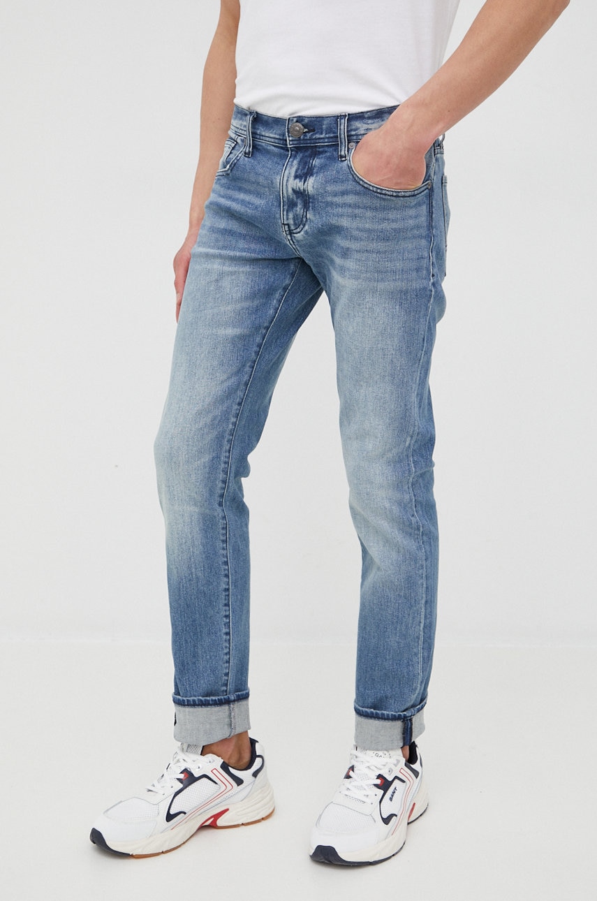 

Дънки Armani Exchange мъжко в, Син
