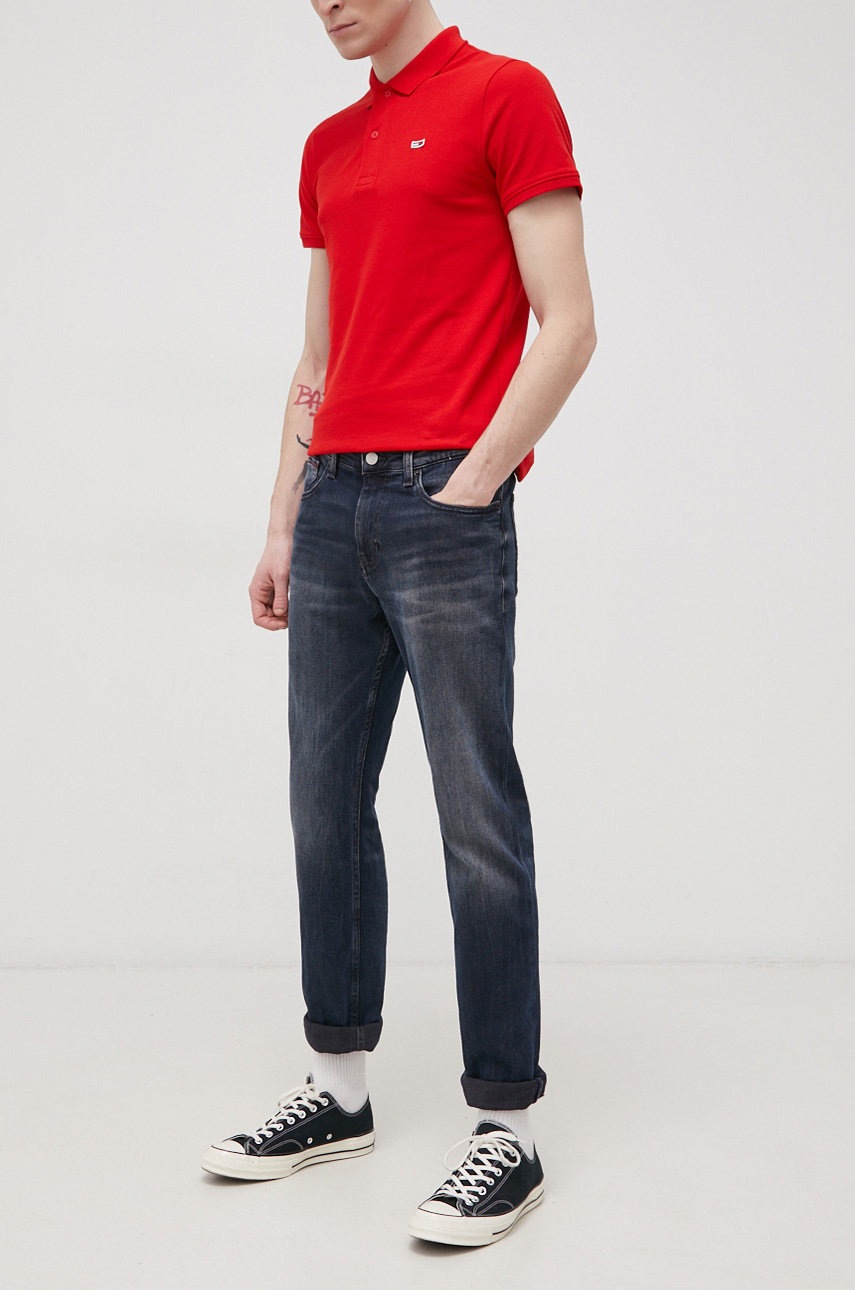 

Дънки Tommy Jeans Ryan Ce163 мъжки, Тъмносин