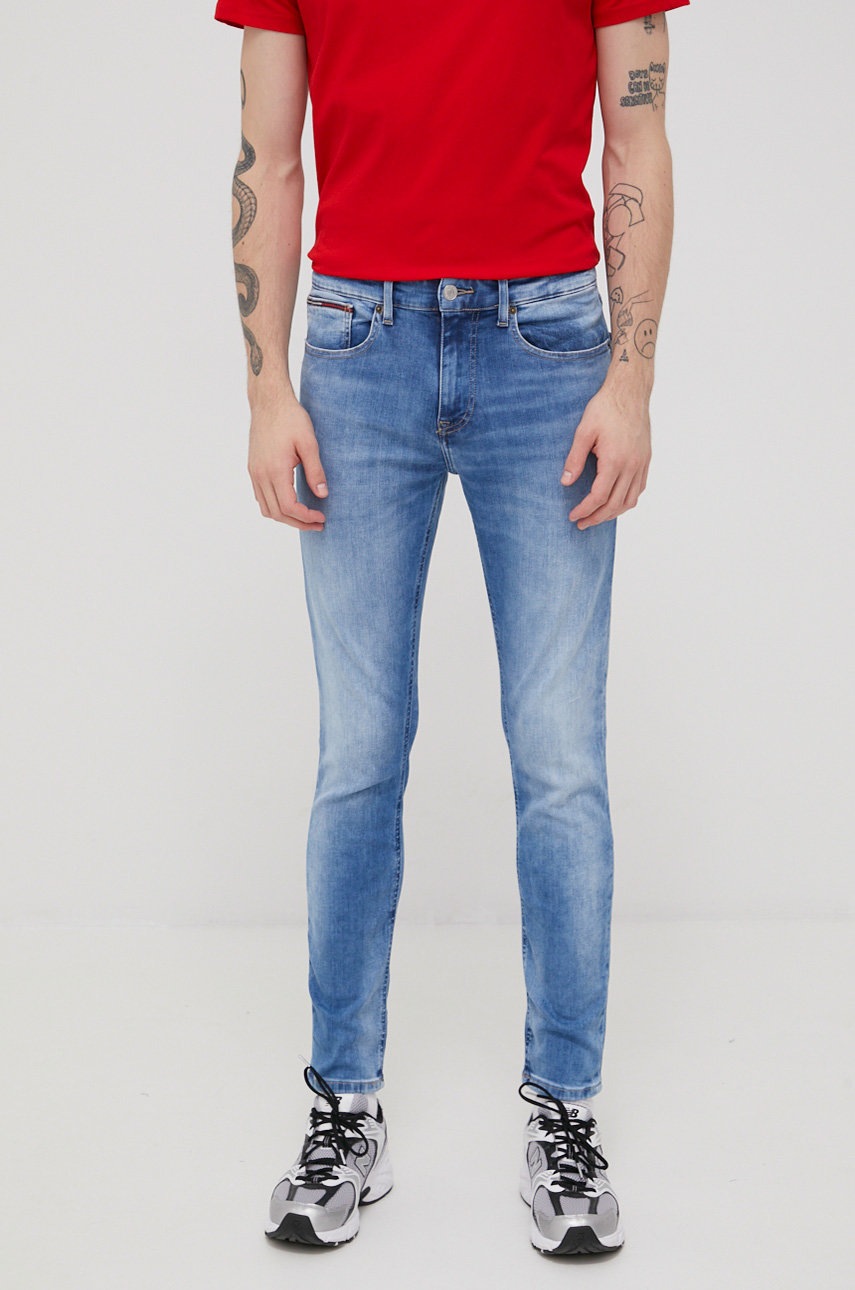 

Дънки Tommy Jeans Austin Bf1231 мъжки, Син