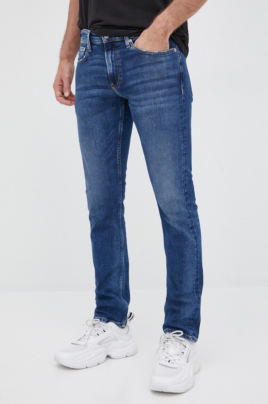 

Дънки Calvin Klein Jeans мъжко в, Тъмносин