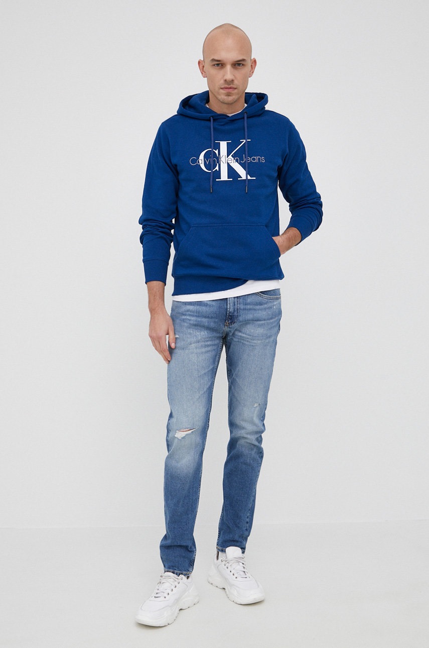

Дънки Calvin Klein Jeans мъжки, Син