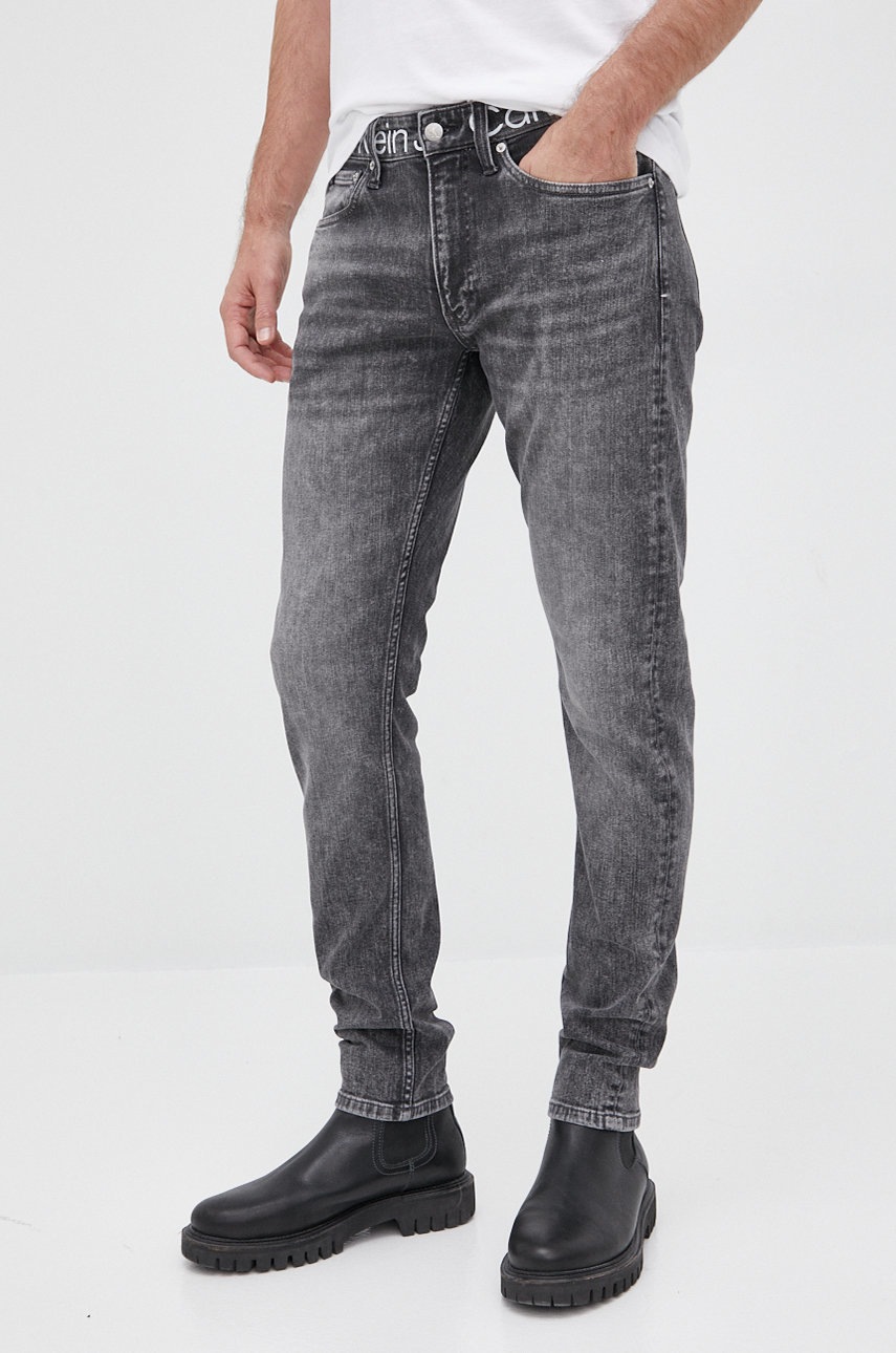 

Дънки Calvin Klein Jeans мъжко в, Сив