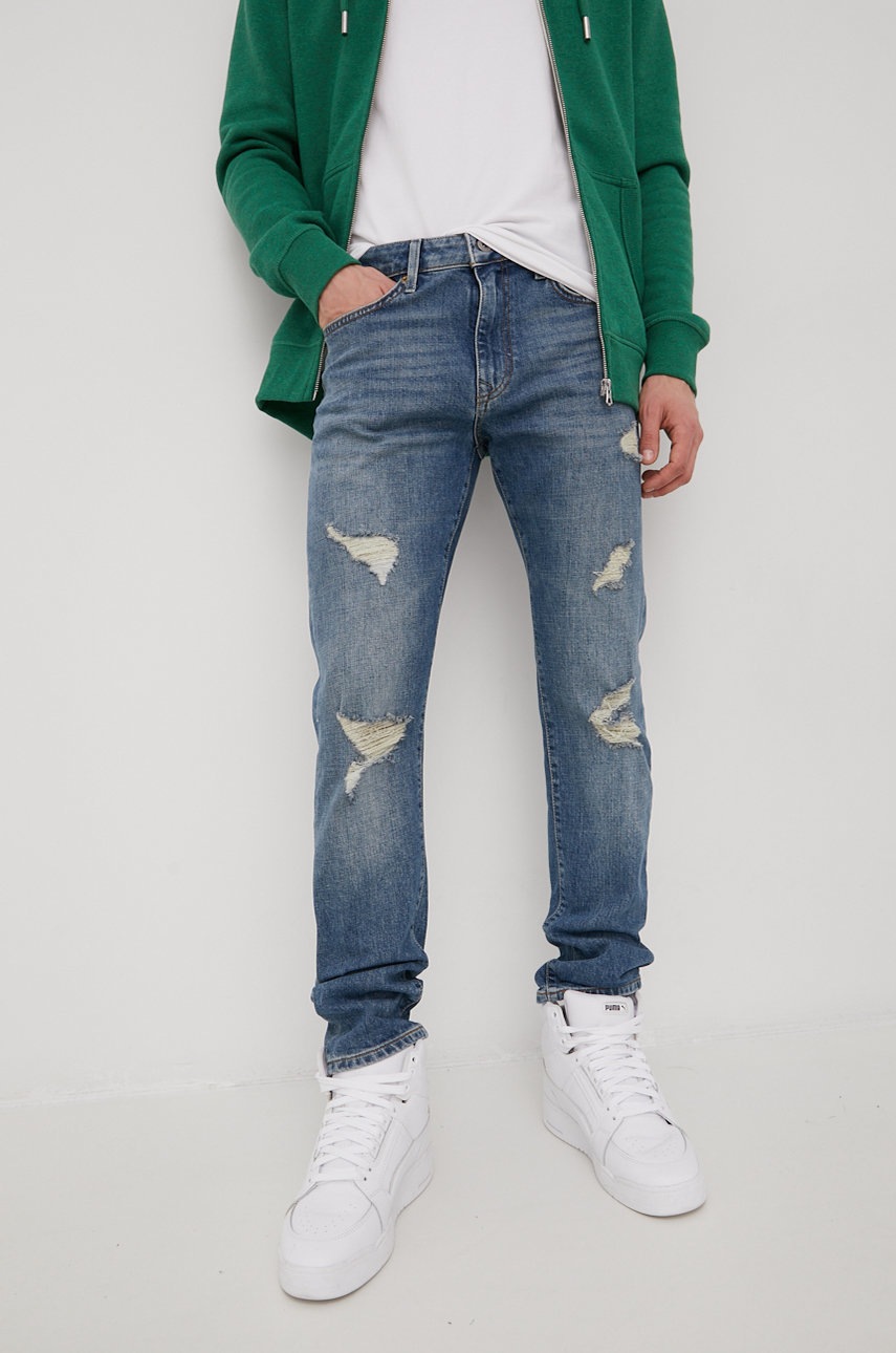 

Дънки Superdry в, Син