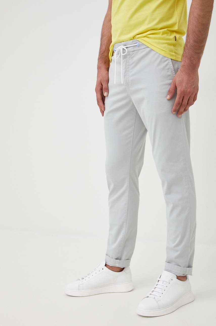 

Панталони BOSS Boss Casual мъжки, Сив