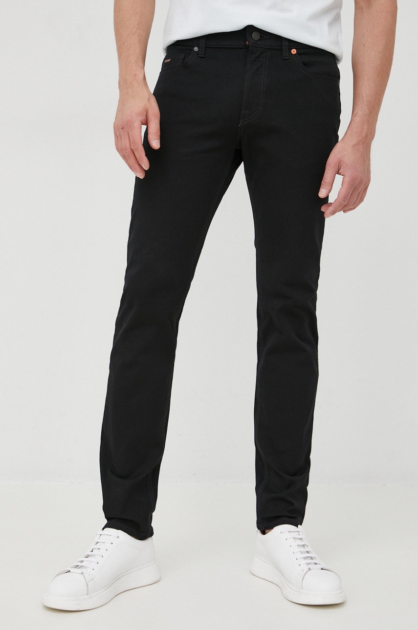 

Дънки BOSS Boss Casual, Черен