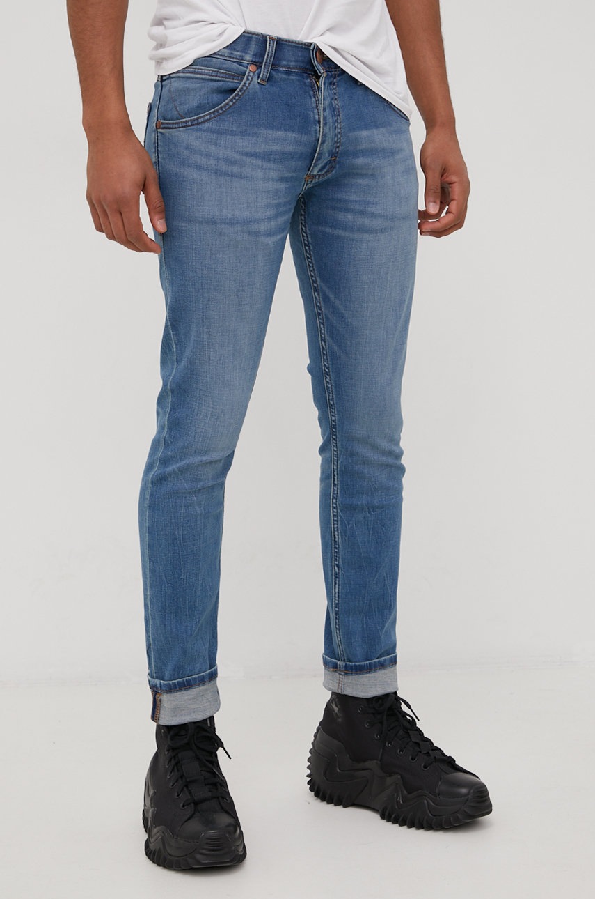 Wrangler jeansy BRYSON MID INDIGO męskie