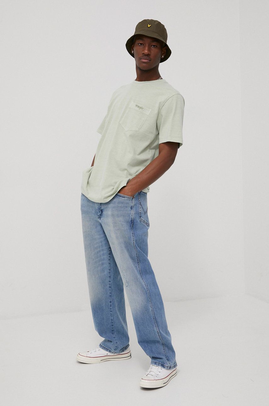 Wrangler jeansi Redding Sunshine Blue barbati answear.ro imagine 2022