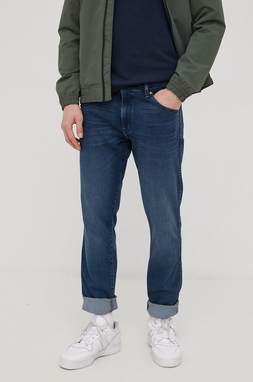 

Дънки Wrangler Larston Silkyway мъжки, Тъмносин