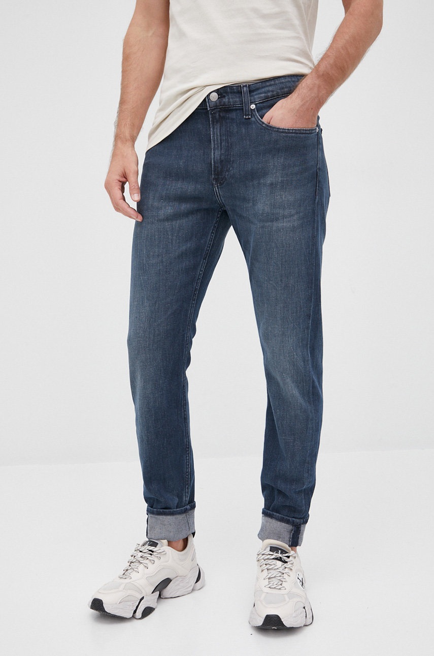 

Дънки Calvin Klein Jeans мъжко в, Тъмносин