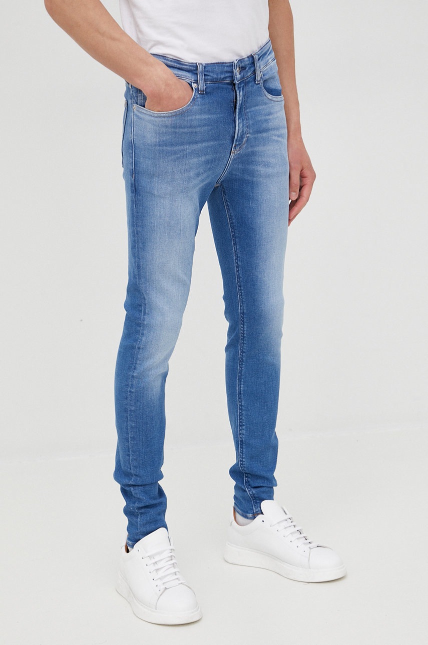

Дънки Calvin Klein Jeans мъжко в, Син