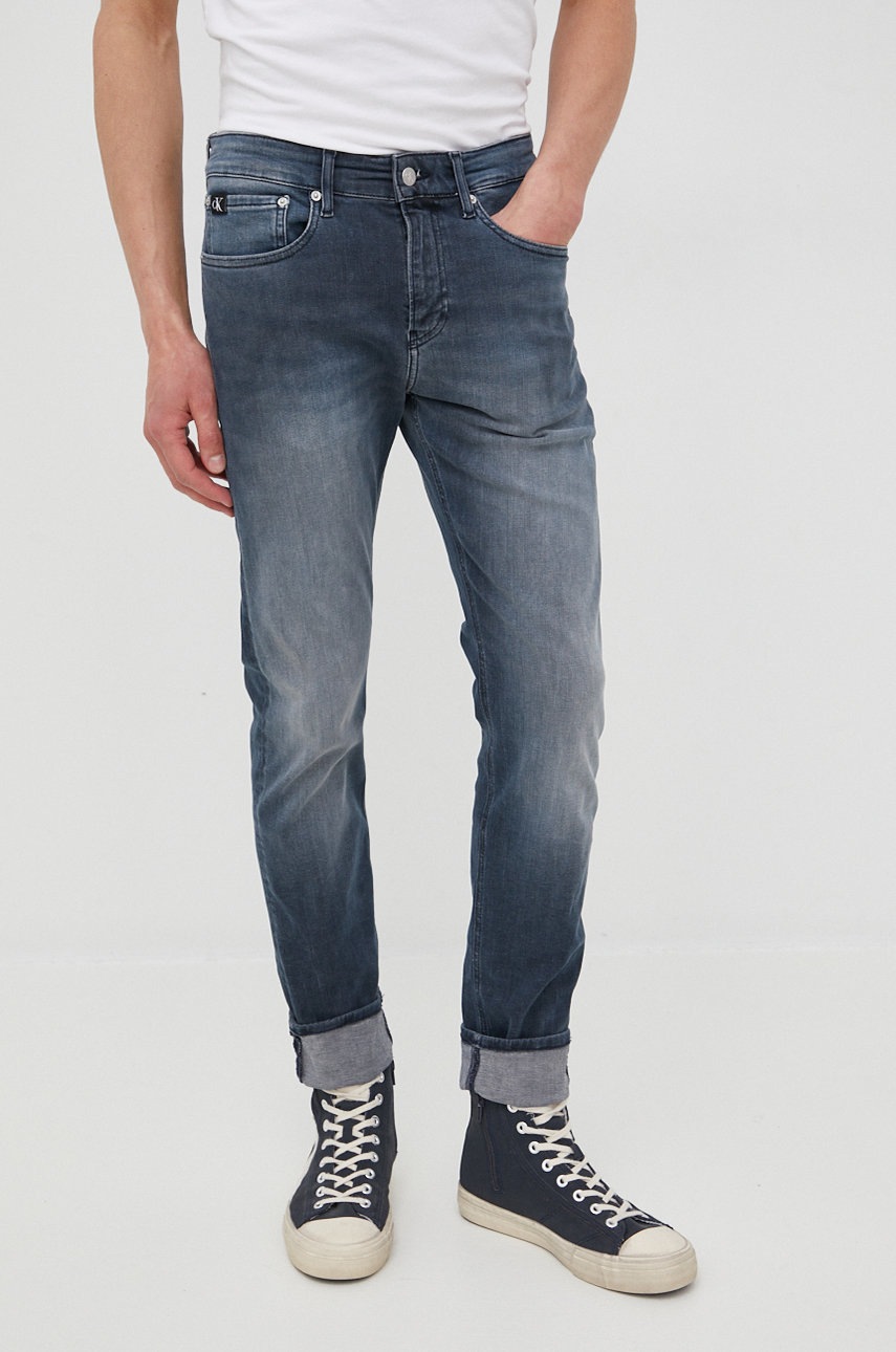 

Дънки Calvin Klein Jeans мъжко в, Сив