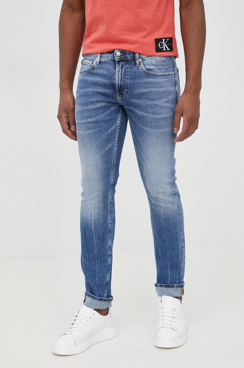 

Дънки Calvin Klein Jeans мъжко в, Син