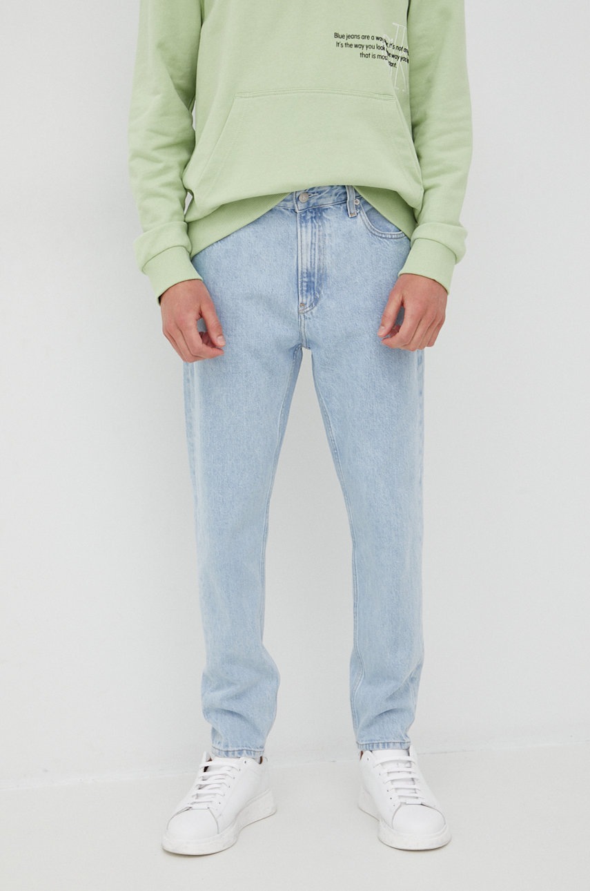 

Дънки Calvin Klein Jeans мъжки, Син