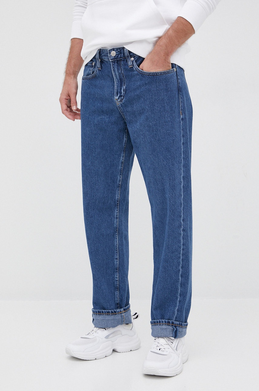 

Дънки Calvin Klein Jeans мъжки, Син