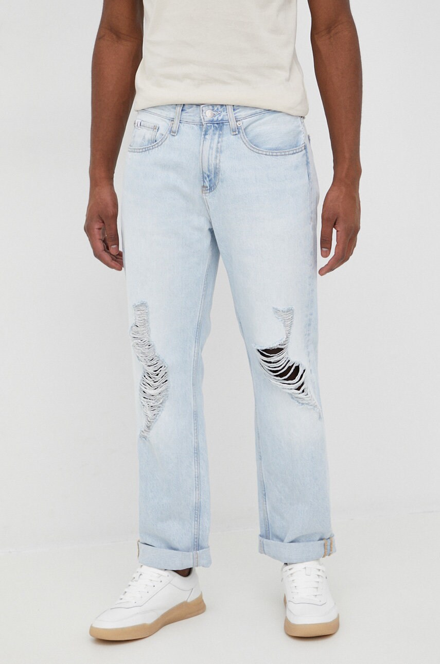 Levně Džíny Calvin Klein Jeans pánské