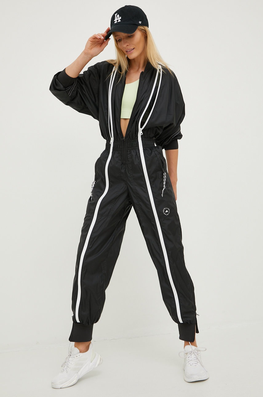 

Гащеризон adidas by Stella McCartney в черно, Черен