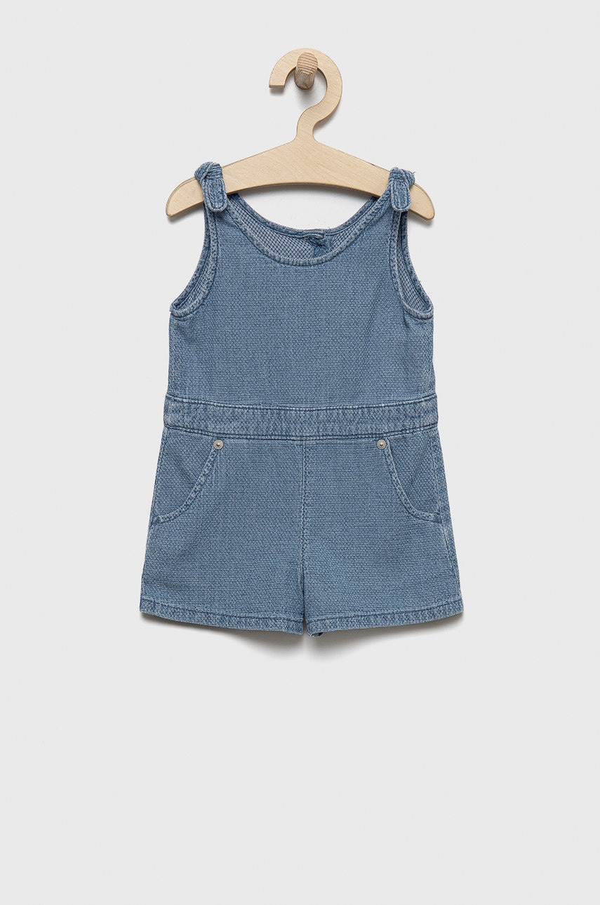 Детский хлопковый комбинезон United Colors of Benetton хлопковый Детский хлопковый комбинезон United Colors of Benetton хлопковый