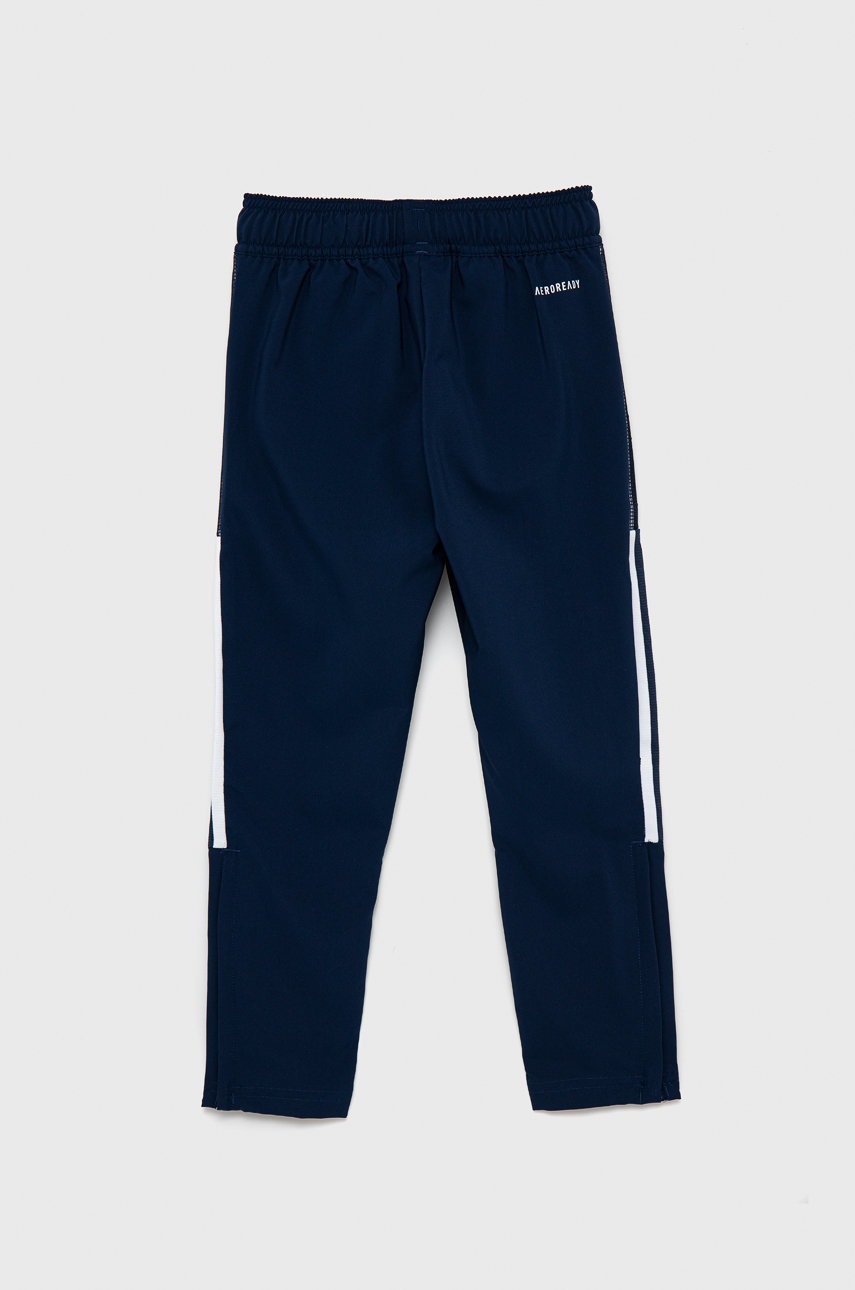 

Детские брюки adidas Performance GK9669 цвет синий гладкие