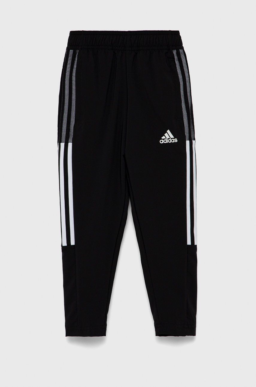 Adidas Performance Spodnie kolor czarny z aplikacją