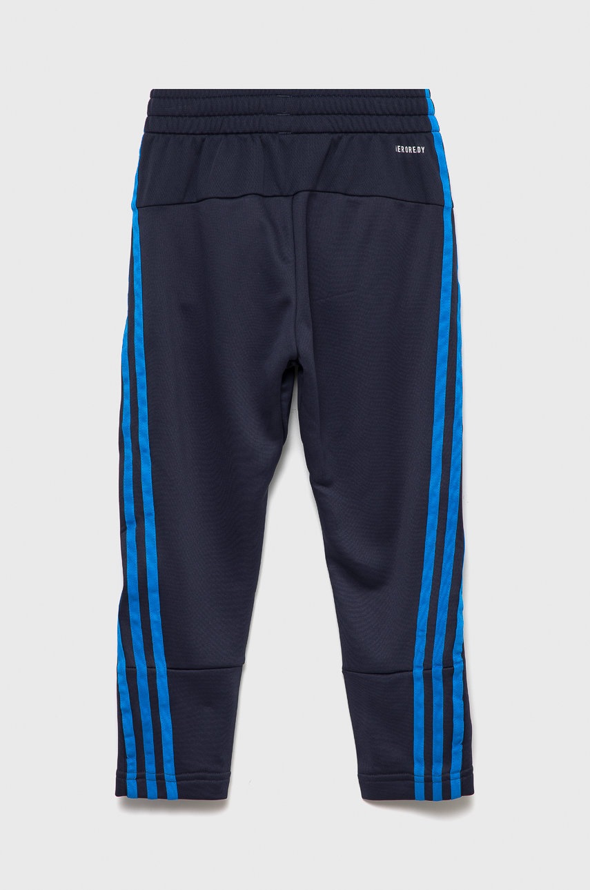 

Детские брюки adidas Performance H57033 цвет серый с аппликацией