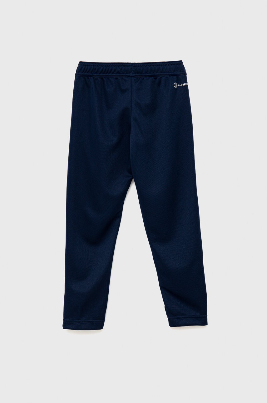 

Дитячі штани adidas Performance HC0336 колір синій з аплікацією