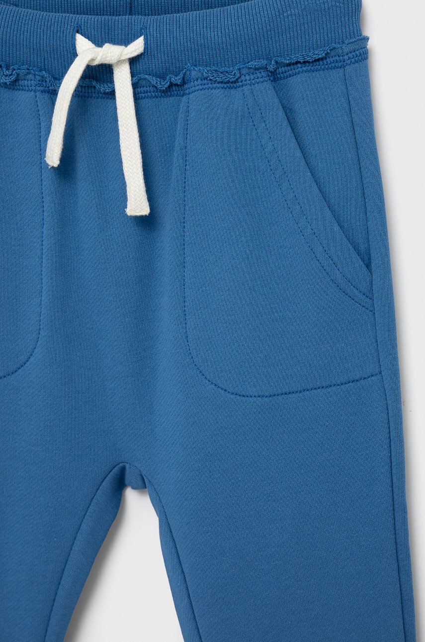 

Детские хлопковые брюки United Colors of Benetton однотонные