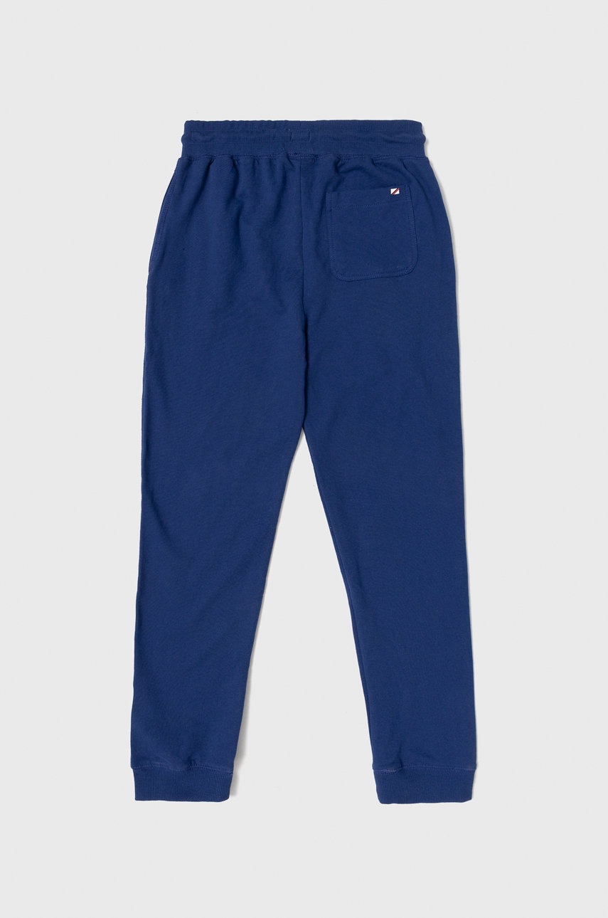 

Детские спортивные штаны Pepe Jeans цвет синий однотонные