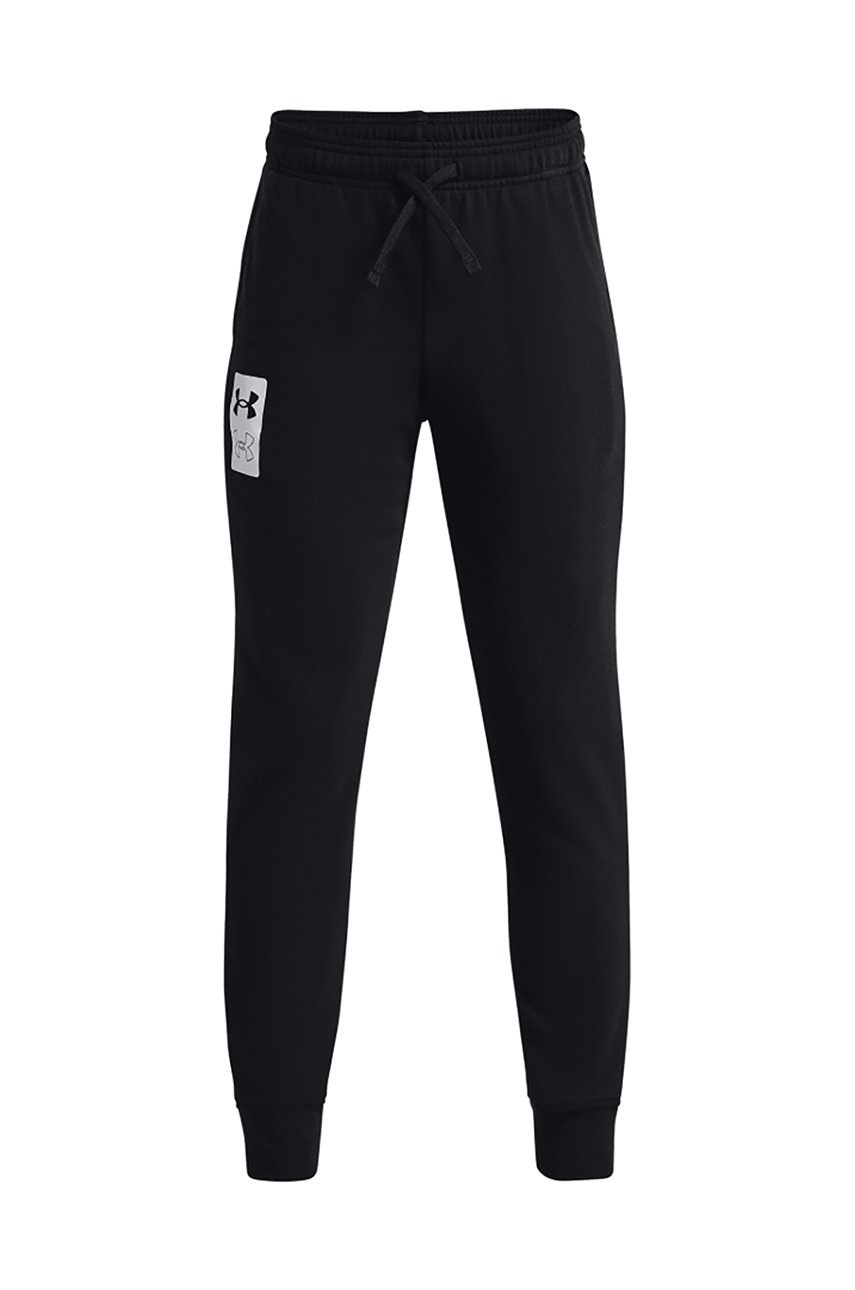 

Детски спортен панталон Under Armour 1370209 в черно с изчистен дизайн, Черен
