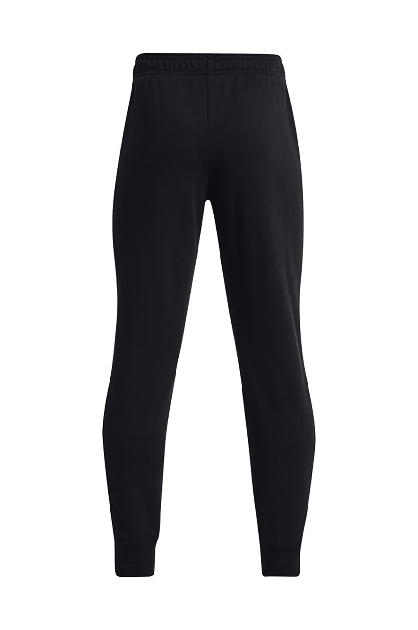 

Дитячі спортивні штани Under Armour 1370209 колір чорний однотонні