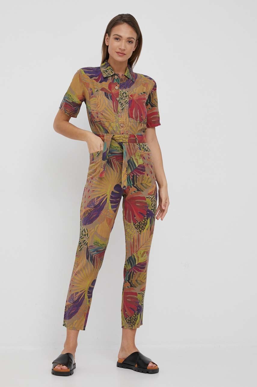 

Комбинезон Desigual цвет зелёный