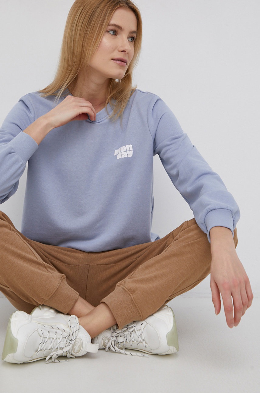 

Брюки Vero Moda женское цвет коричневый с принтом