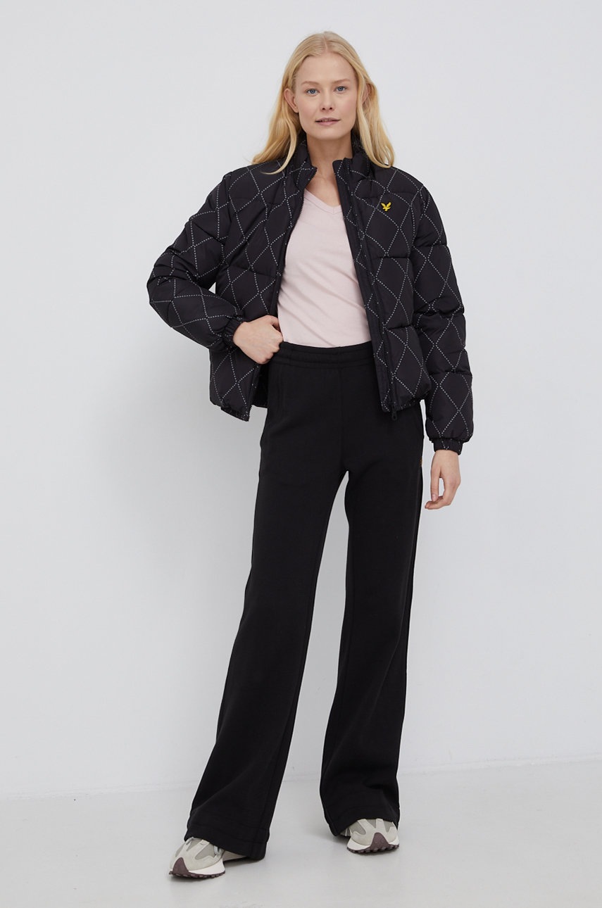 

Хлопковые брюки G-Star Raw женские цвет чёрный